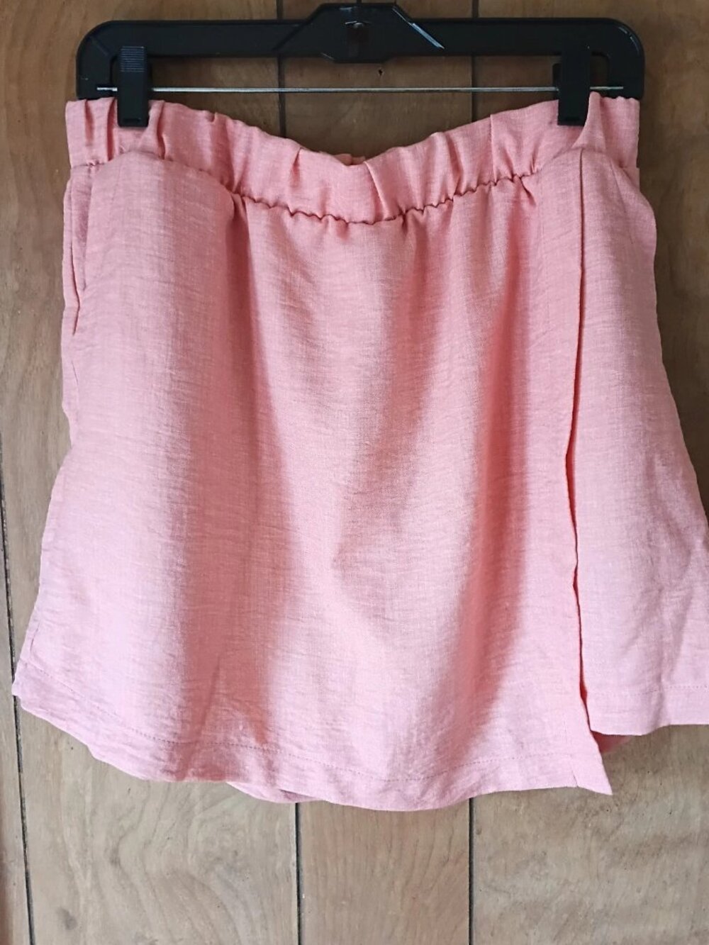 Discount Divas Pink Skort Size XL Pull-On Elastic Waist Polyester